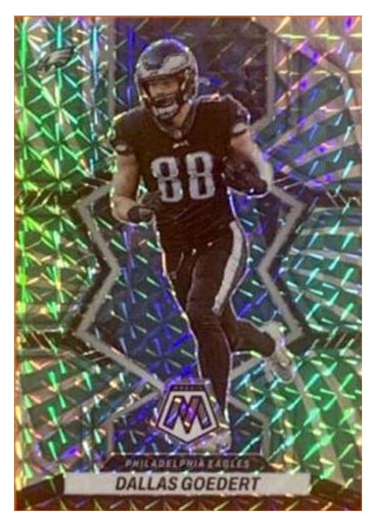 2022 Panini Mosaic Base Set Dallas Goedert #159 card