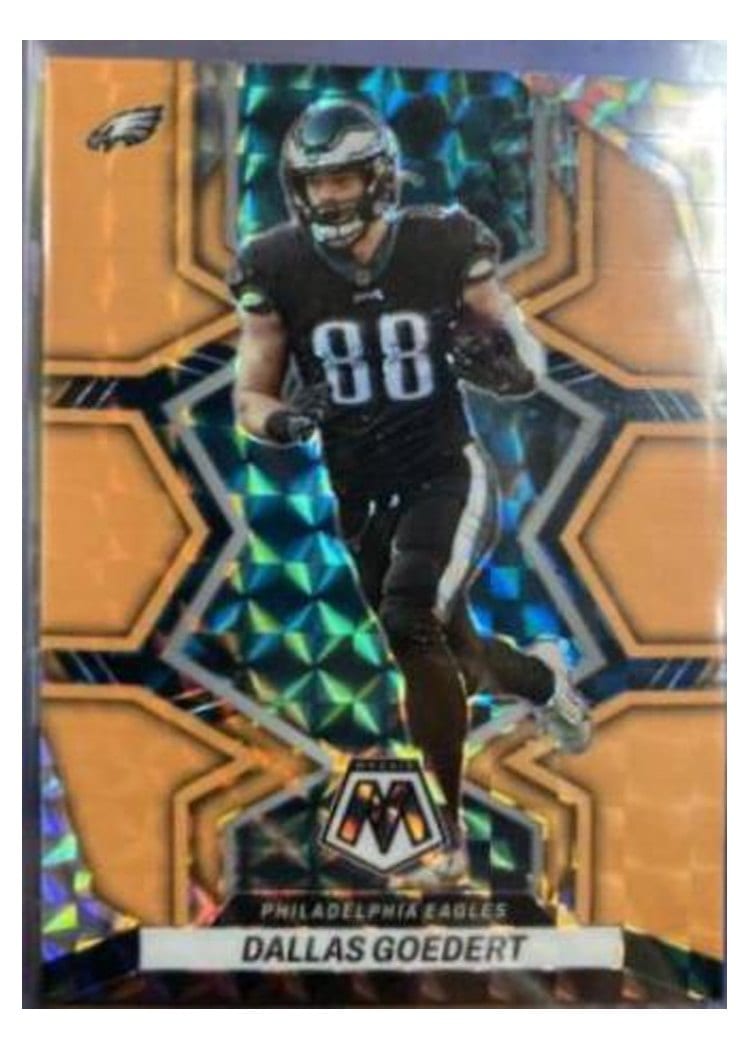 2022 Panini Mosaic Base Set Dallas Goedert #159 card