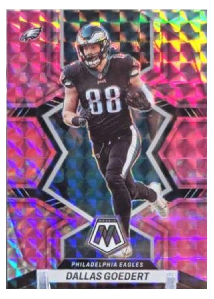 2022 Panini Mosaic Base Set Dallas Goedert #159 card