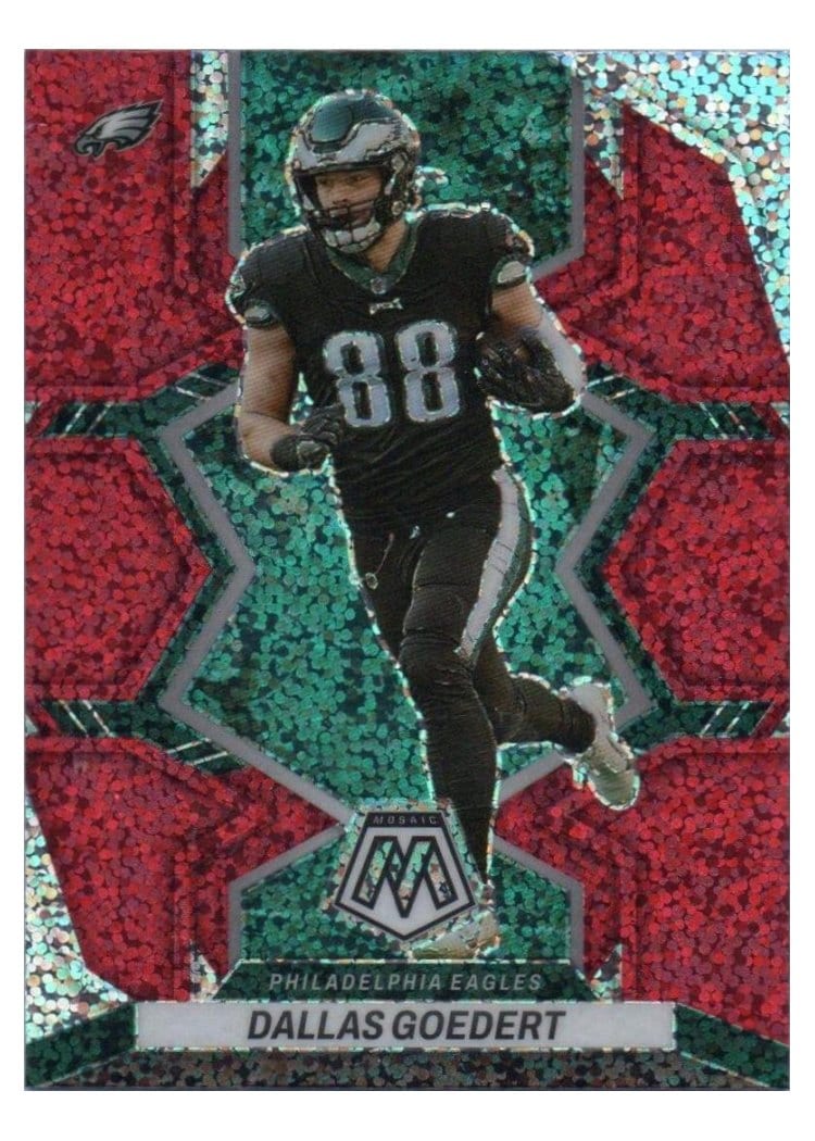 2022 Panini Mosaic Base Set Dallas Goedert #159 card