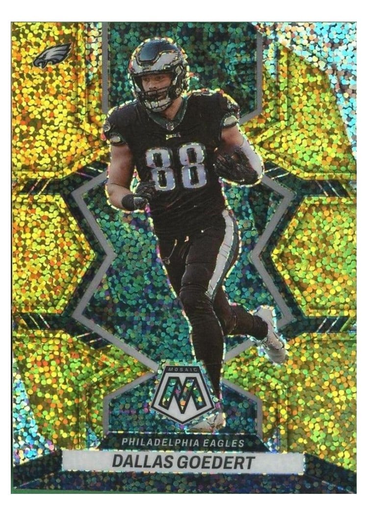 2022 Panini Mosaic Base Set Dallas Goedert #159 card