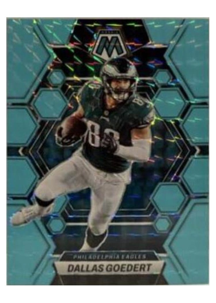 2023 Panini Mosaic Base Set Dallas Goedert #195 card
