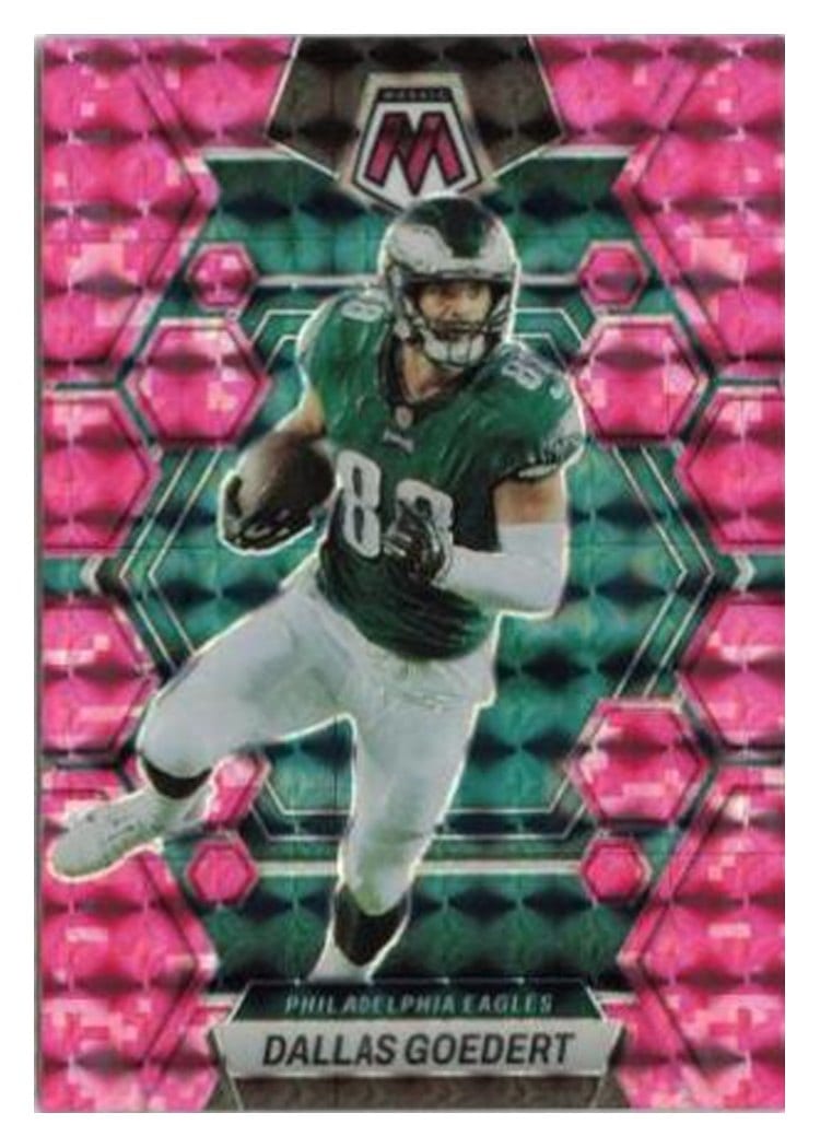 2023 Panini Mosaic Base Set Dallas Goedert #195 card