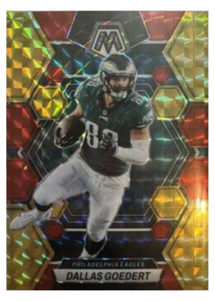 2023 Panini Mosaic Base Set Dallas Goedert #195 card