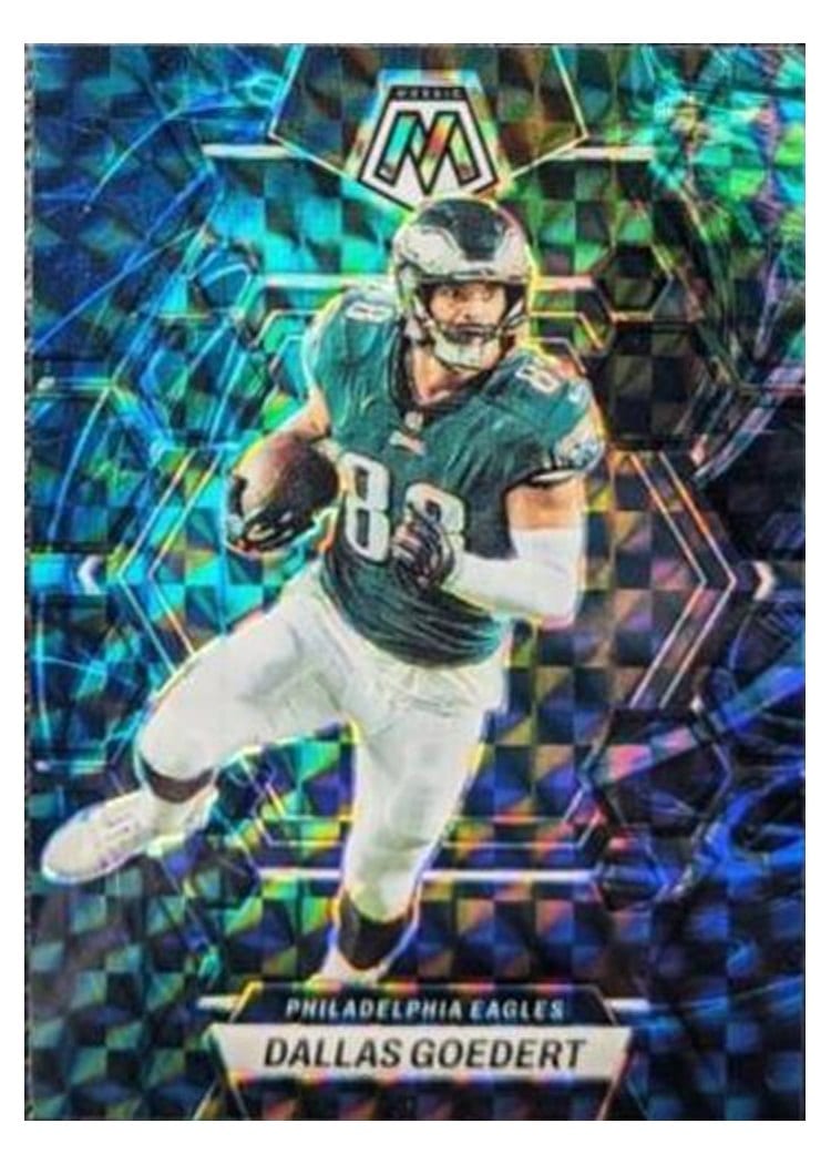 2023 Panini Mosaic Base Set Dallas Goedert #195 card