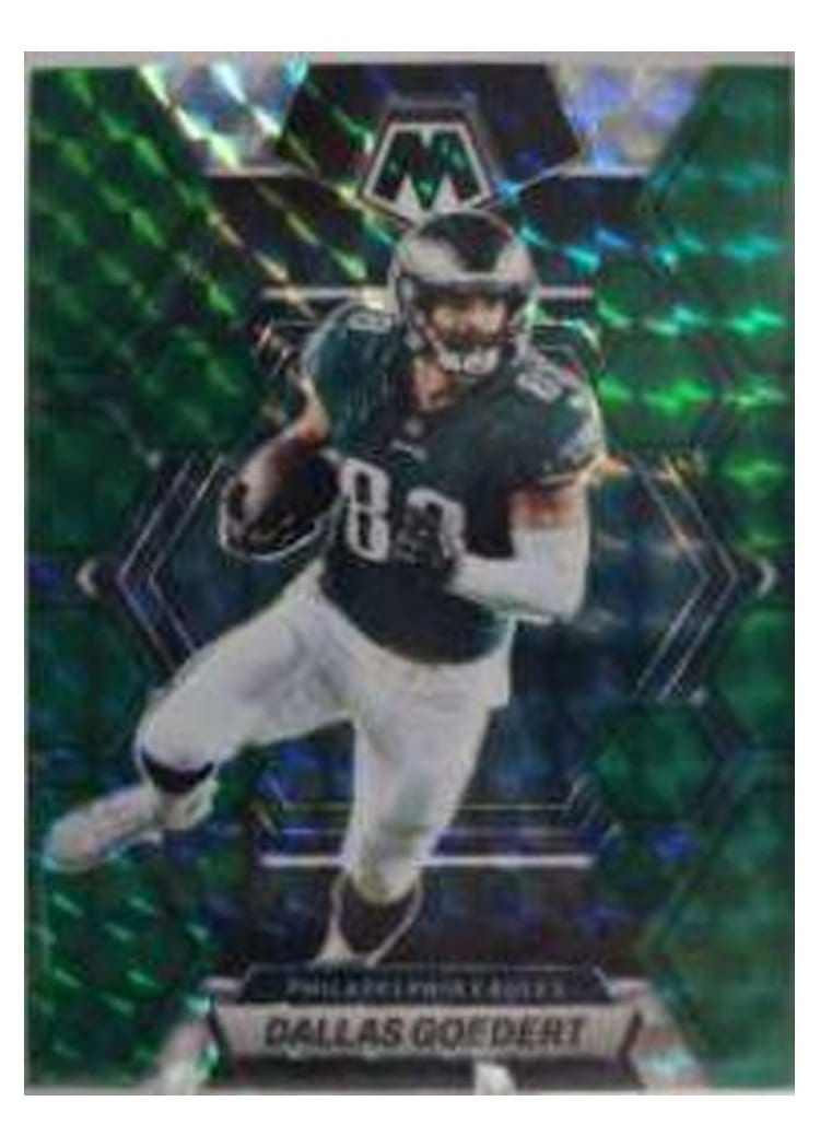 2023 Panini Mosaic Base Set Dallas Goedert #195 card