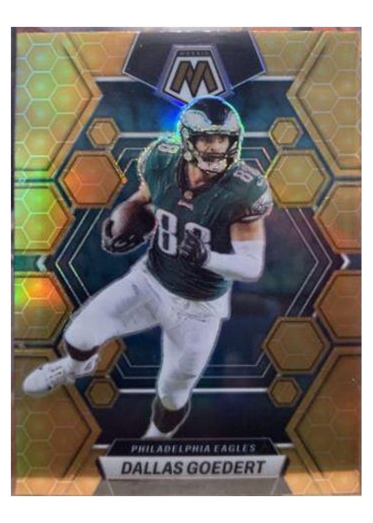 2023 Panini Mosaic Base Set Dallas Goedert #195 card