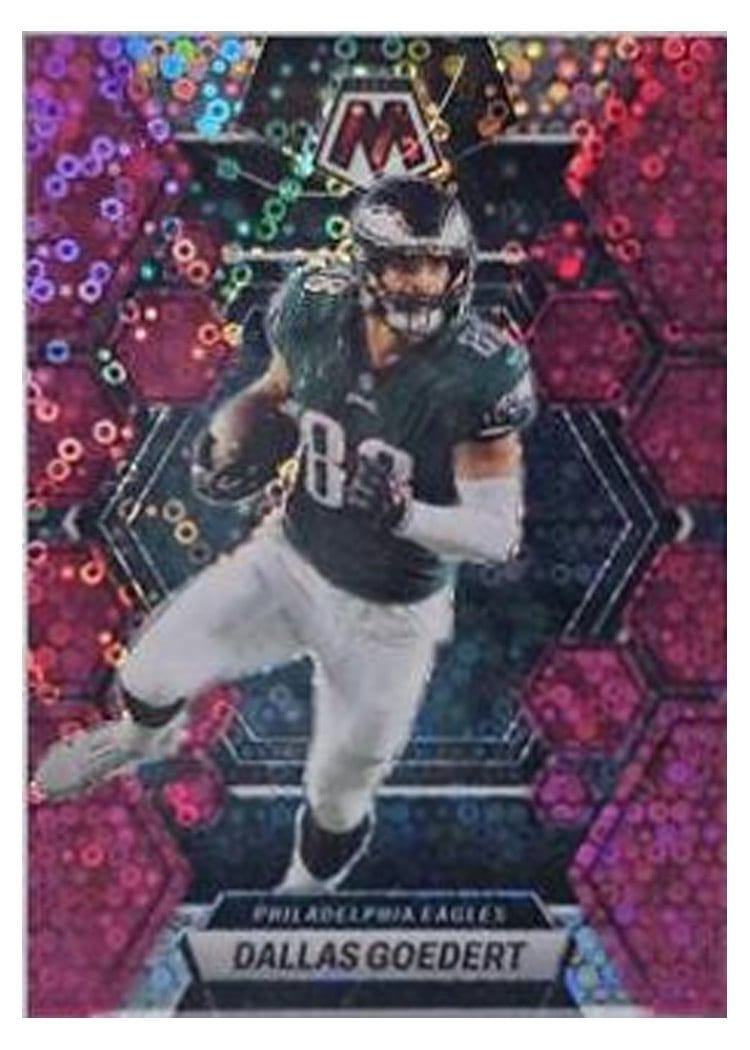 2023 Panini Mosaic Base Set Dallas Goedert #195 card