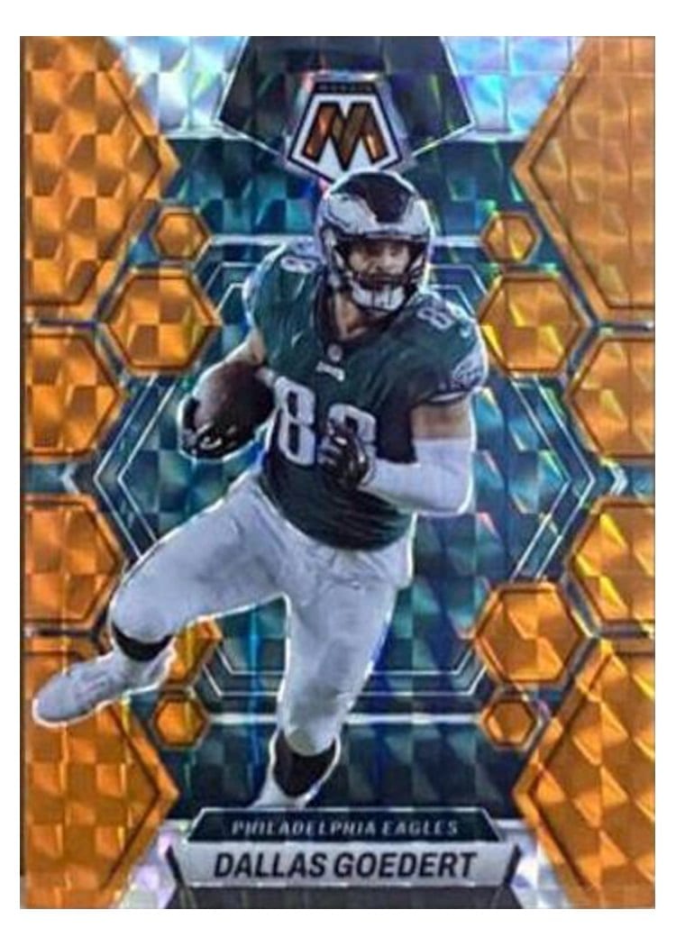2023 Panini Mosaic Base Set Dallas Goedert #195 card