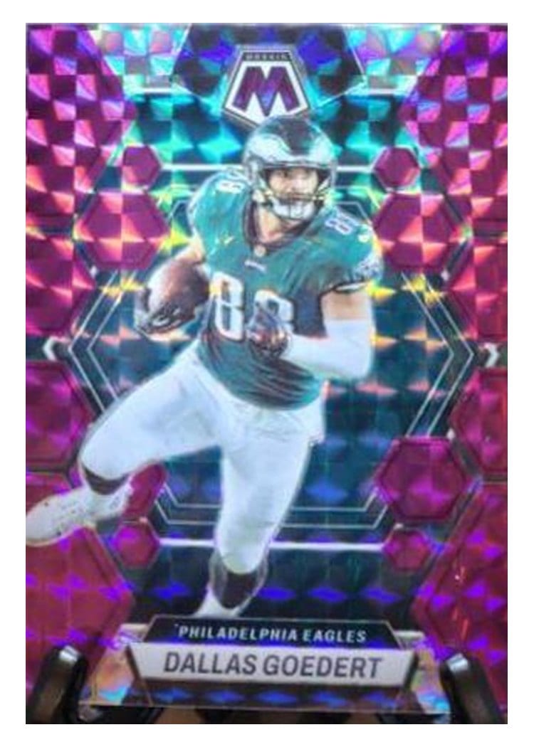 2023 Panini Mosaic Base Set Dallas Goedert #195 card