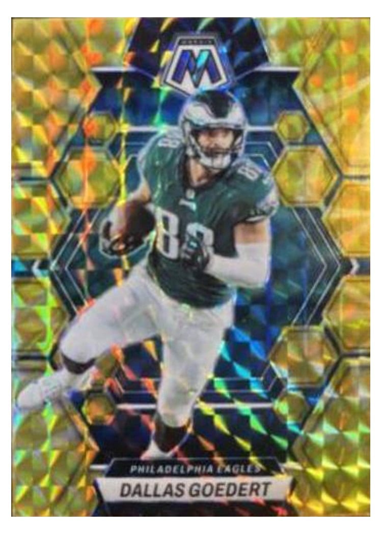 2023 Panini Mosaic Base Set Dallas Goedert #195 card