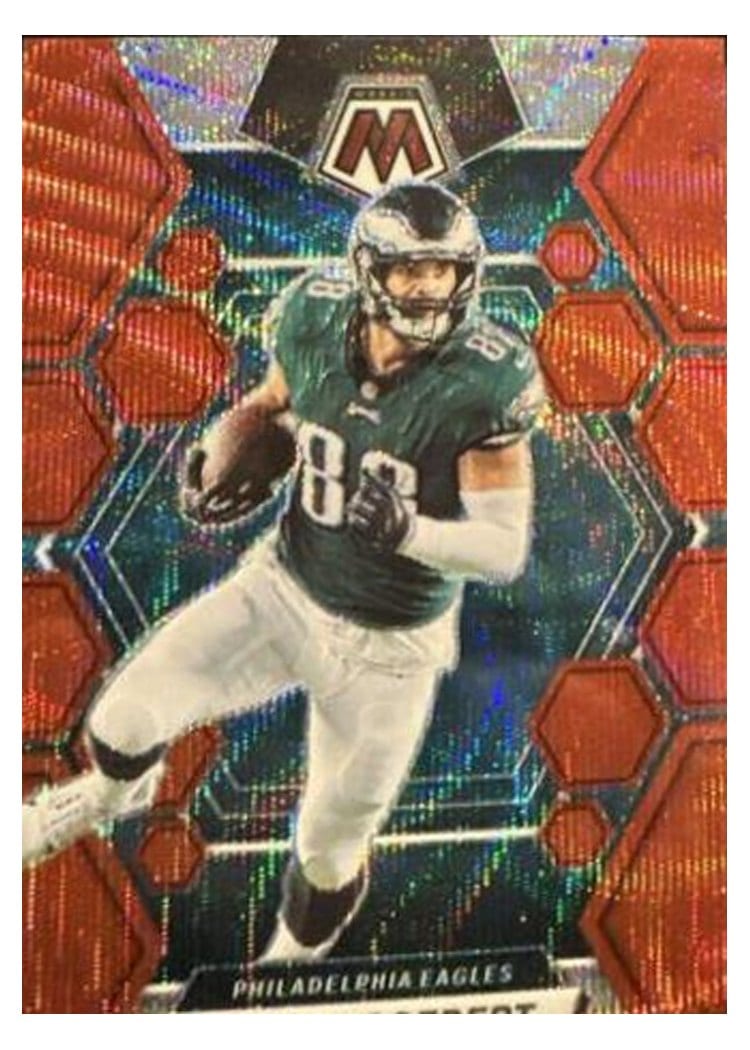 2023 Panini Mosaic Base Set Dallas Goedert #195 card
