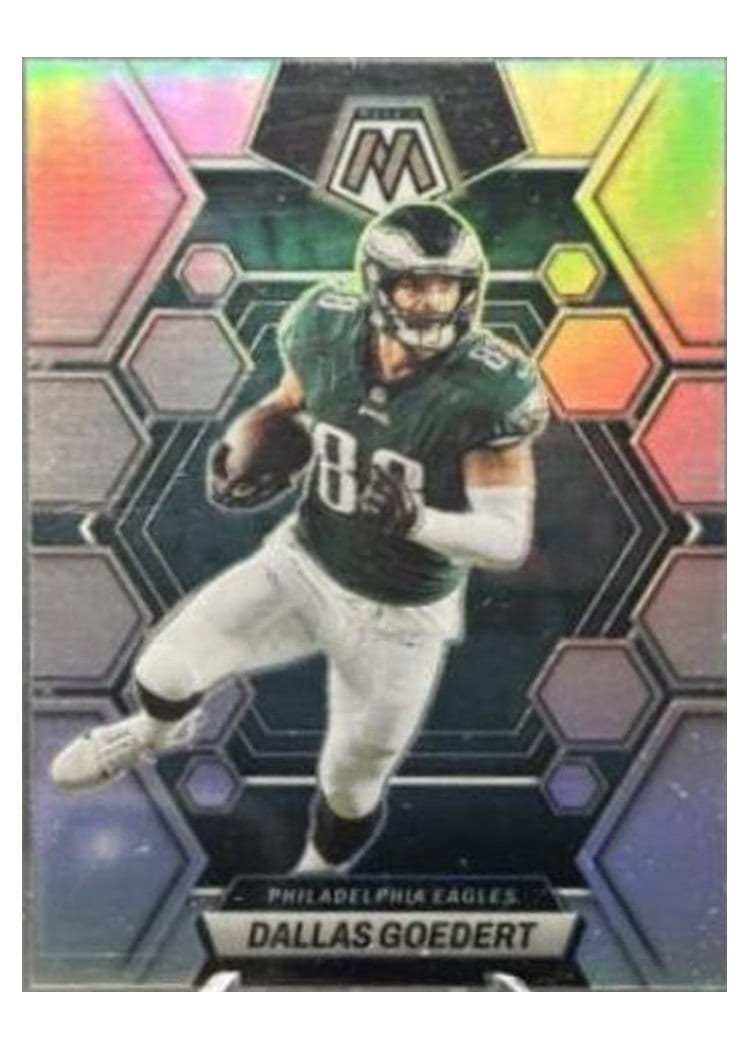 2023 Panini Mosaic Base Set Dallas Goedert #195 card