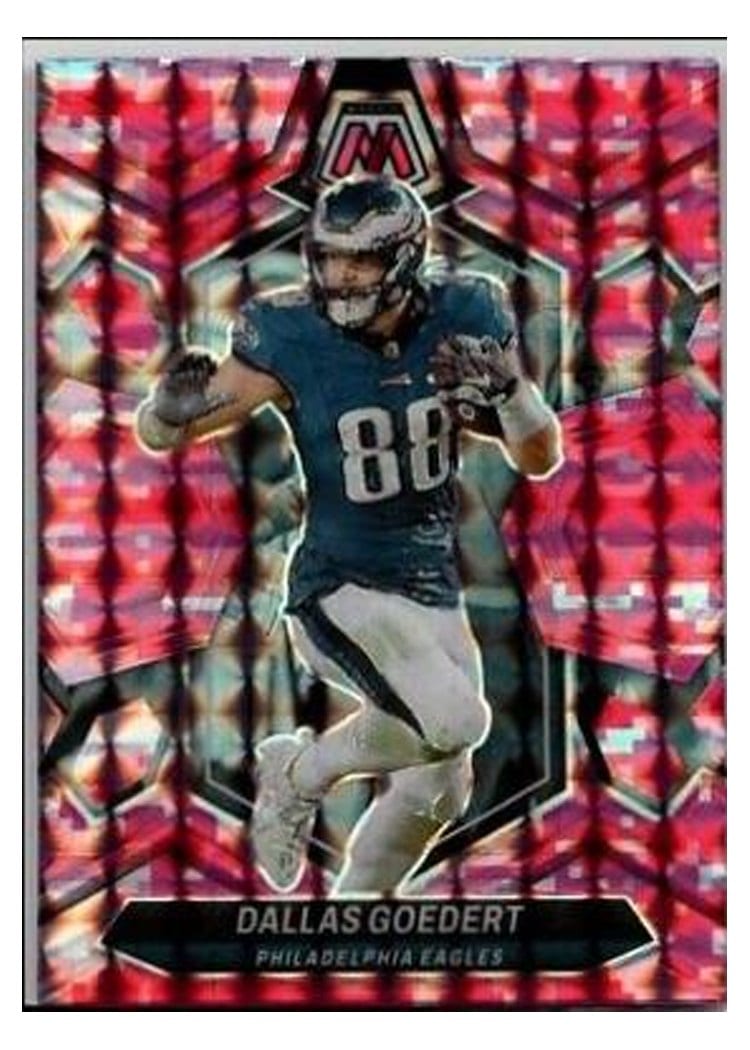 2024 Panini Mosaic Base Set Dallas Goedert #180 card