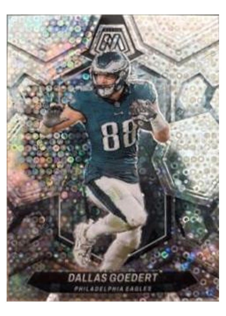 2024 Panini Mosaic Base Set Dallas Goedert #180 card