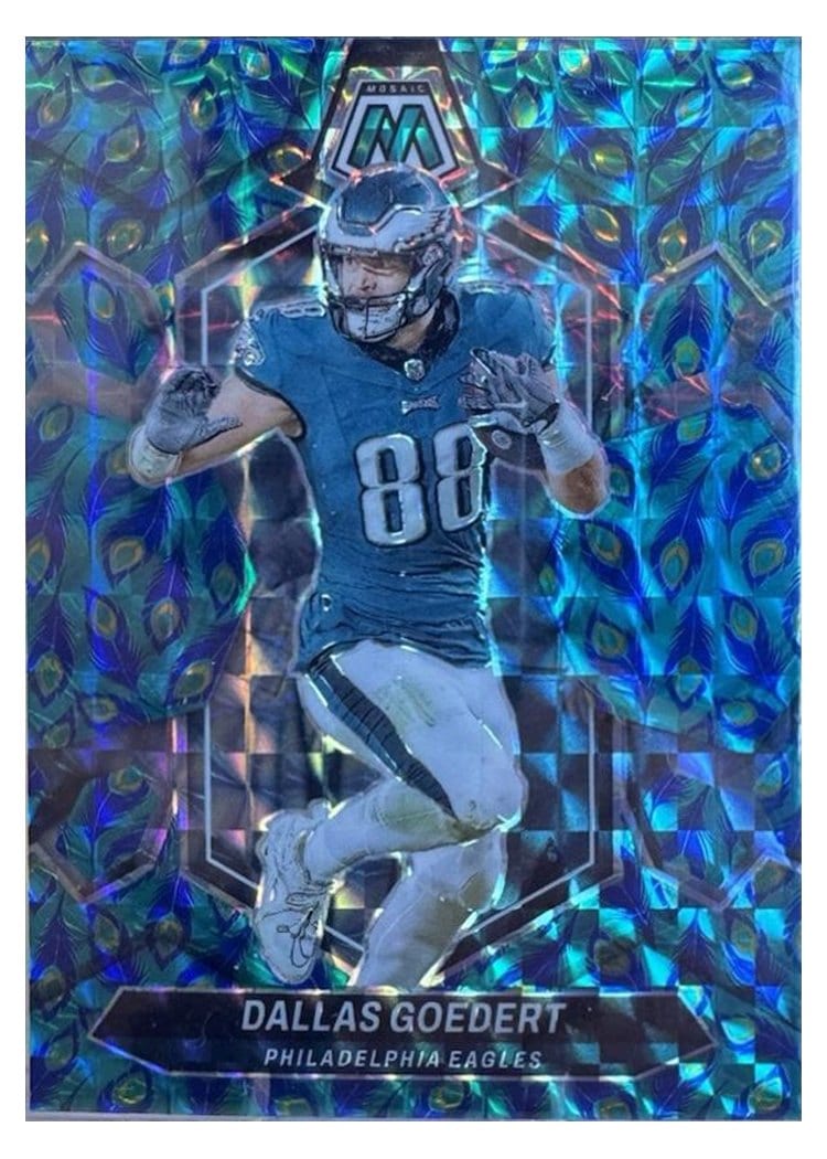 2024 Panini Mosaic Base Set Dallas Goedert #180 card