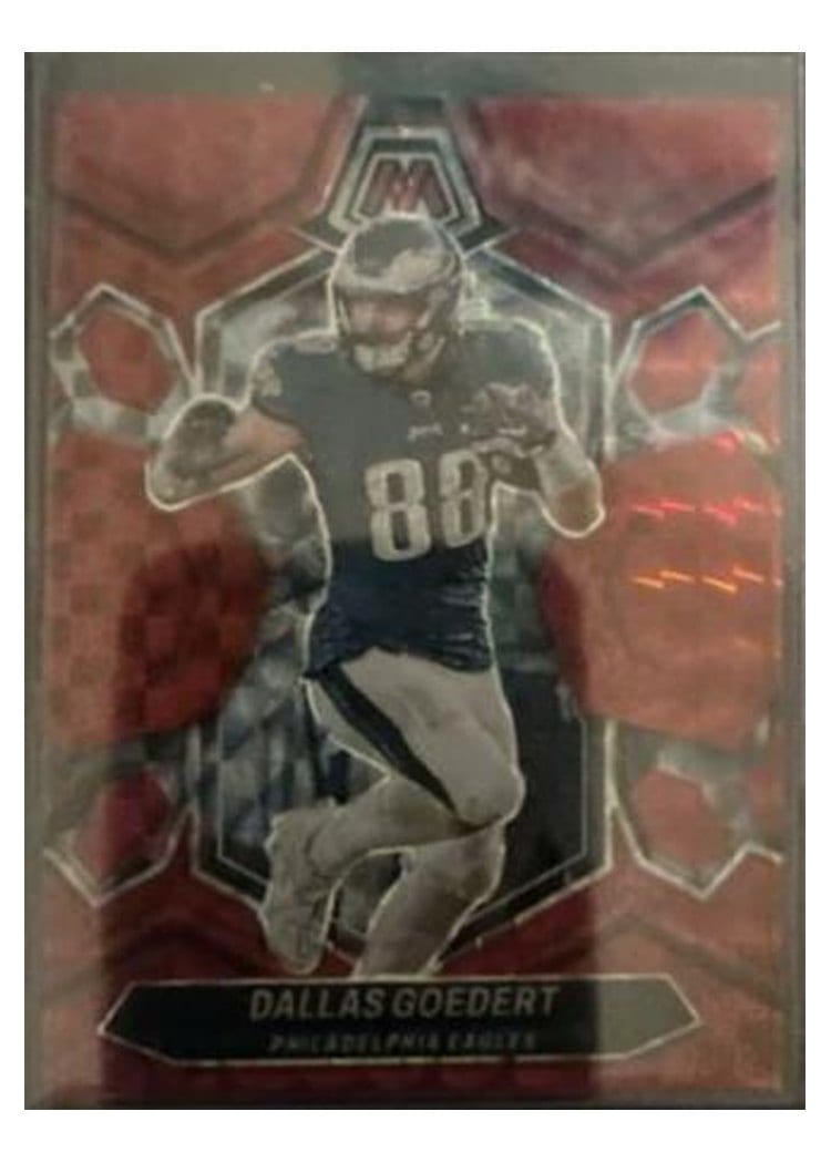 2024 Panini Mosaic Base Set Dallas Goedert #180 card