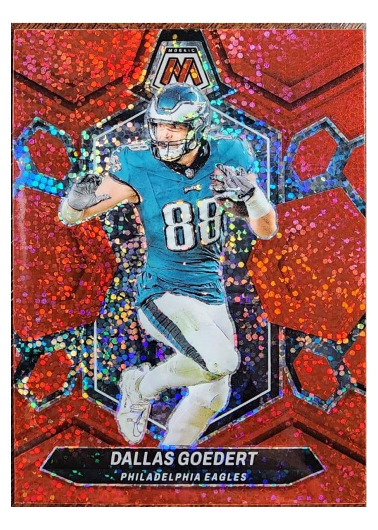2024 Panini Mosaic Base Set Dallas Goedert #180 card