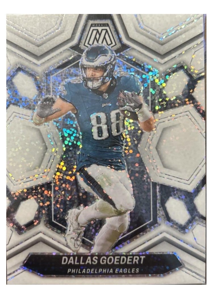 2024 Panini Mosaic Base Set Dallas Goedert #180 card