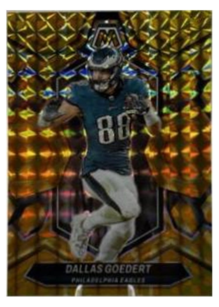 2024 Panini Mosaic Base Set Dallas Goedert #180 card