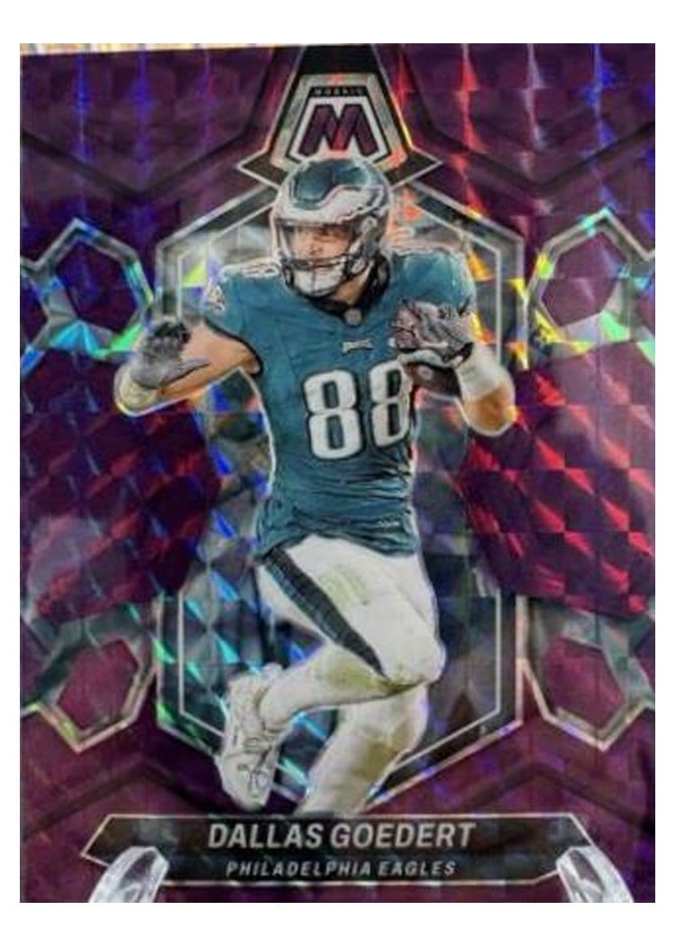 2024 Panini Mosaic Base Set Dallas Goedert #180 card