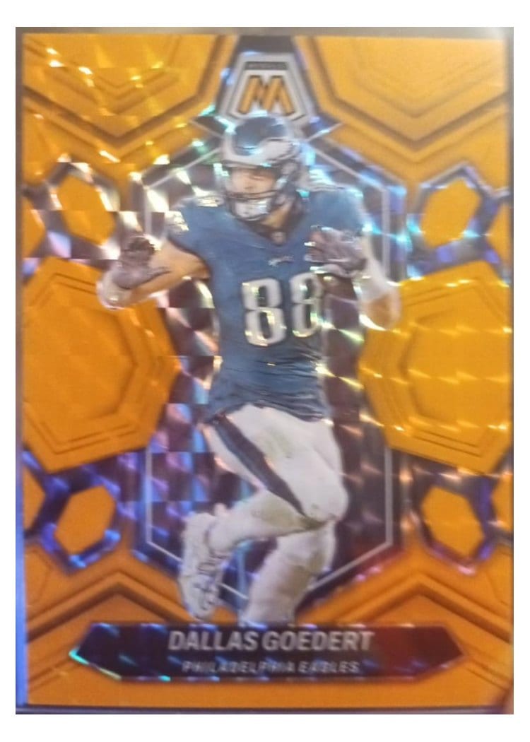 2024 Panini Mosaic Base Set Dallas Goedert #180 card
