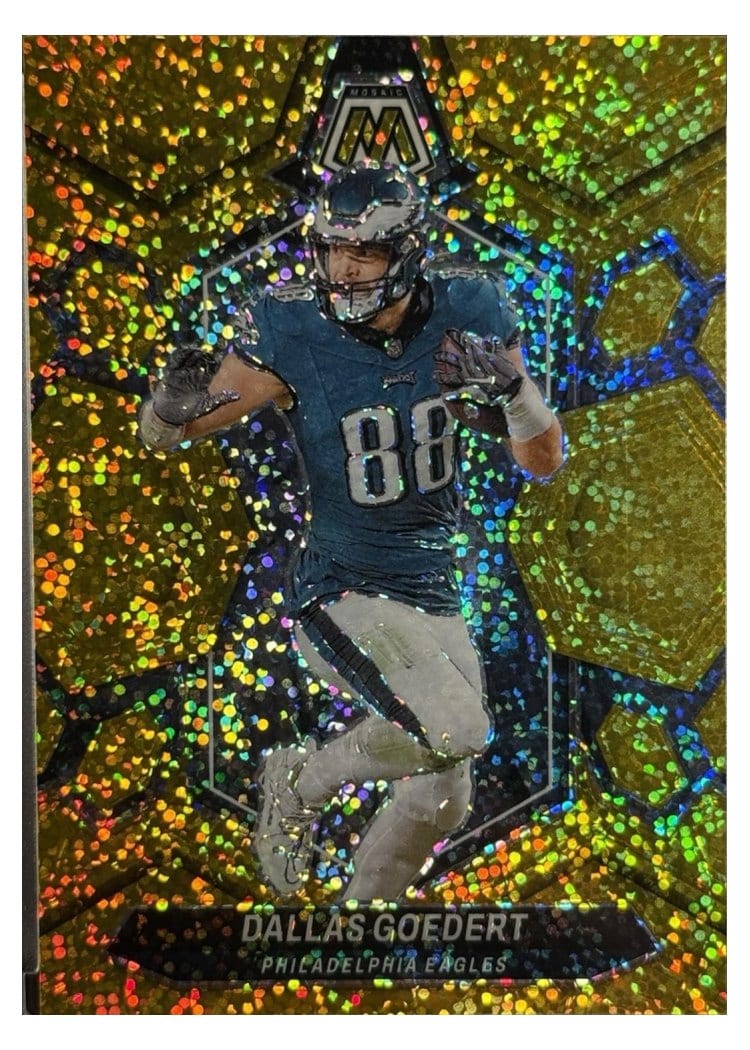 2024 Panini Mosaic Base Set Dallas Goedert #180 card