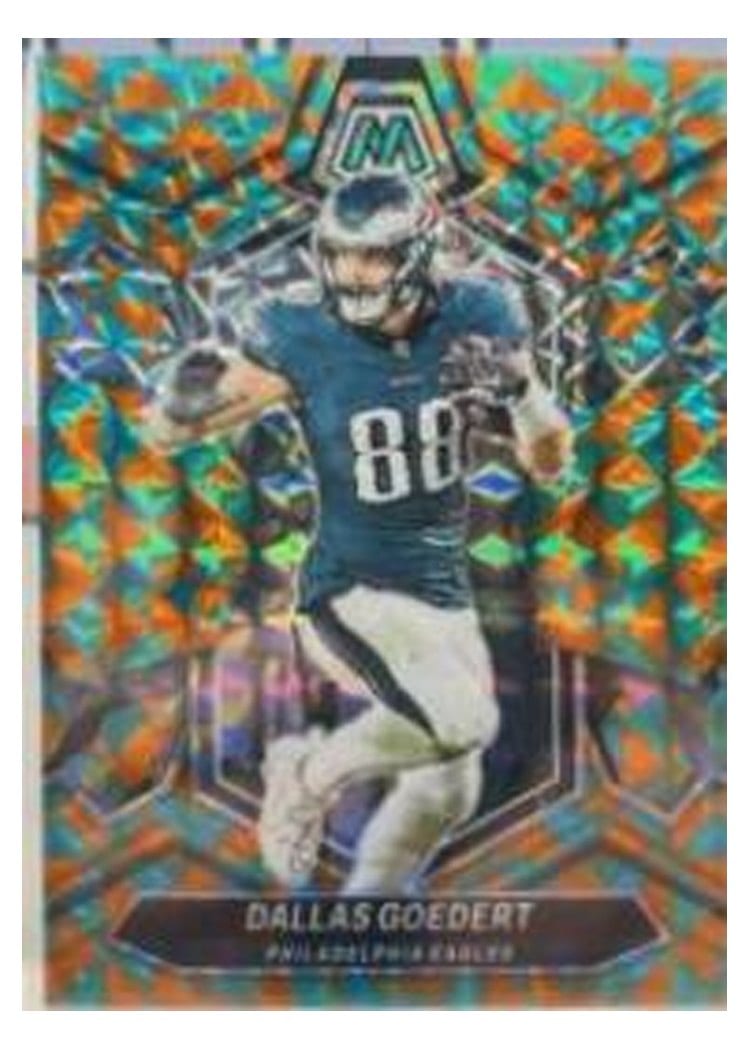 2024 Panini Mosaic Base Set Dallas Goedert #180 card