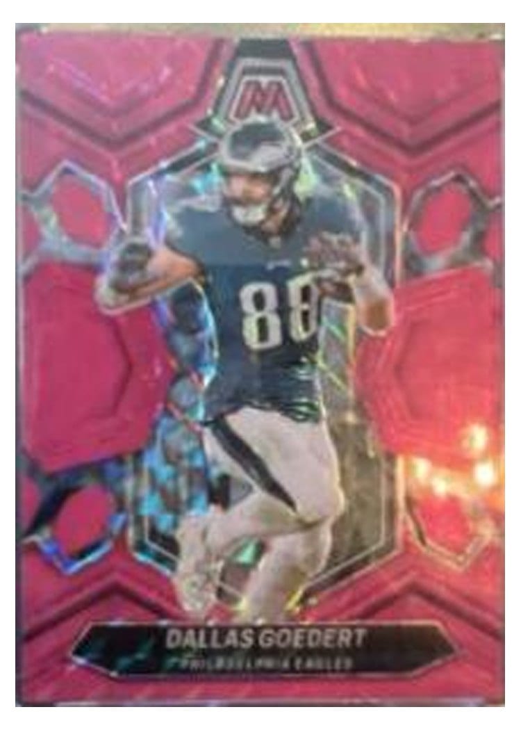 2024 Panini Mosaic Base Set Dallas Goedert #180 card