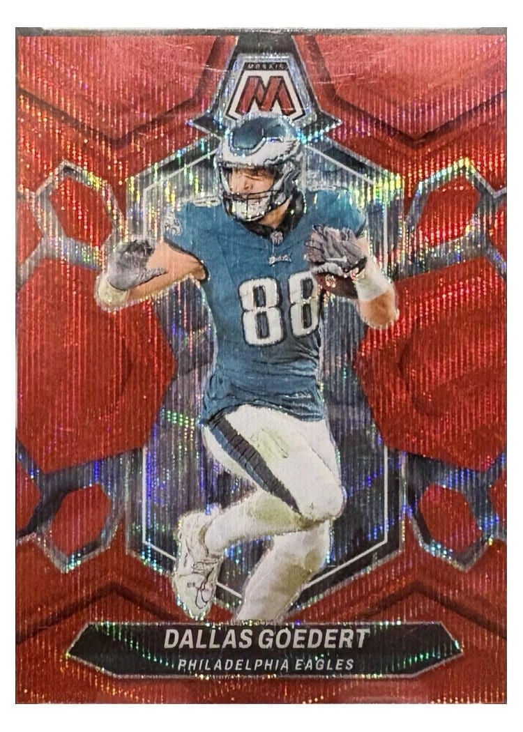2024 Panini Mosaic Base Set Dallas Goedert #180 card