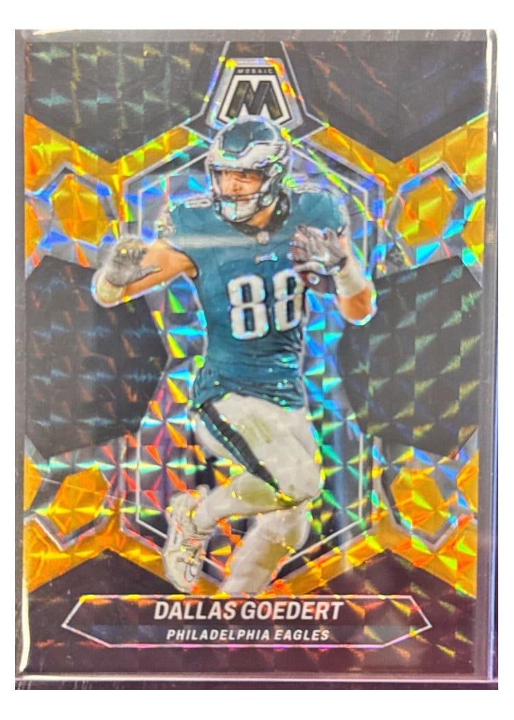 2024 Panini Mosaic Base Set Dallas Goedert #180 card