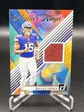 2024 Donruss Leather Kings Dallas Turner #LK-DTU card