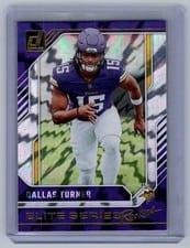 2024 Donruss The Elite Series Rookies Dallas Turner #21 card