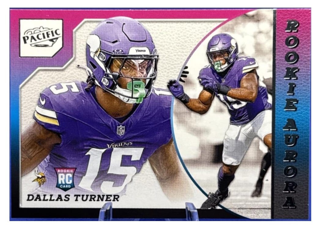2024 Panini Encore Pacific Rookie Aurora Dallas Turner #19 card
