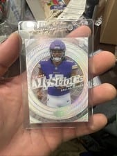 2024 Panini Illusions Mystique Autographs Dallas Turner #32 card