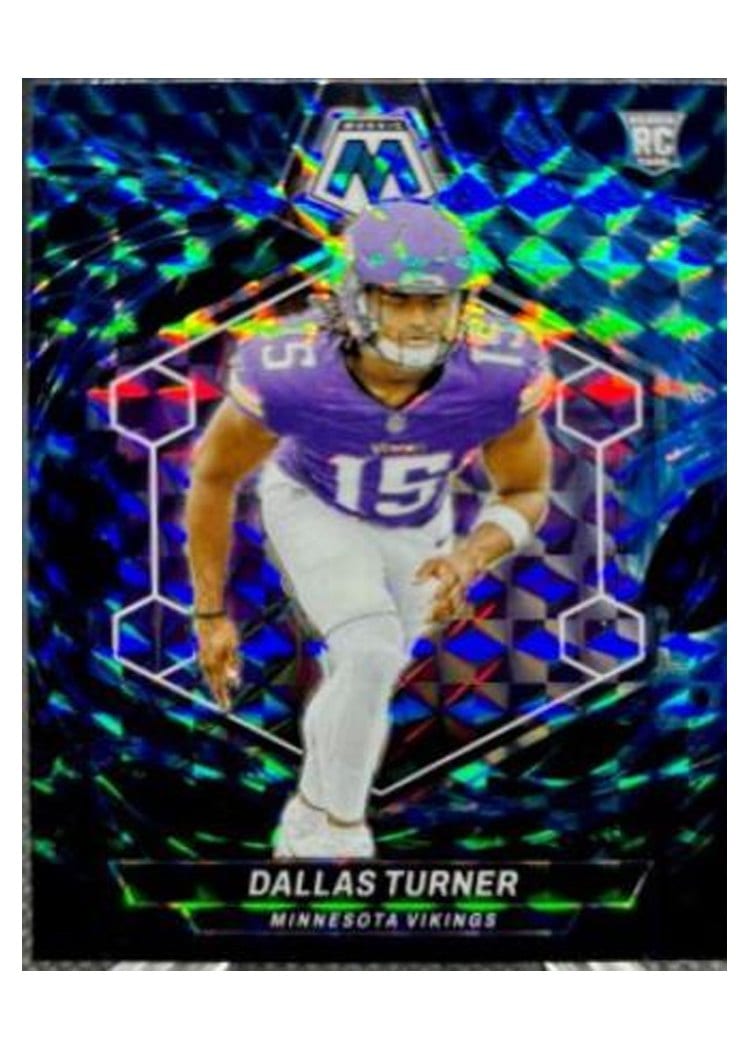 2024 Panini Mosaic Base Set Dallas Turner #317 card