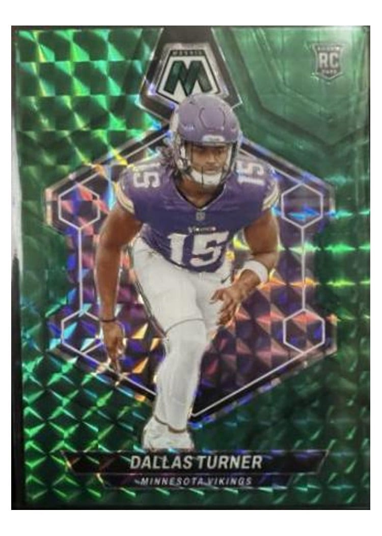 2024 Panini Mosaic Base Set Dallas Turner #317 card