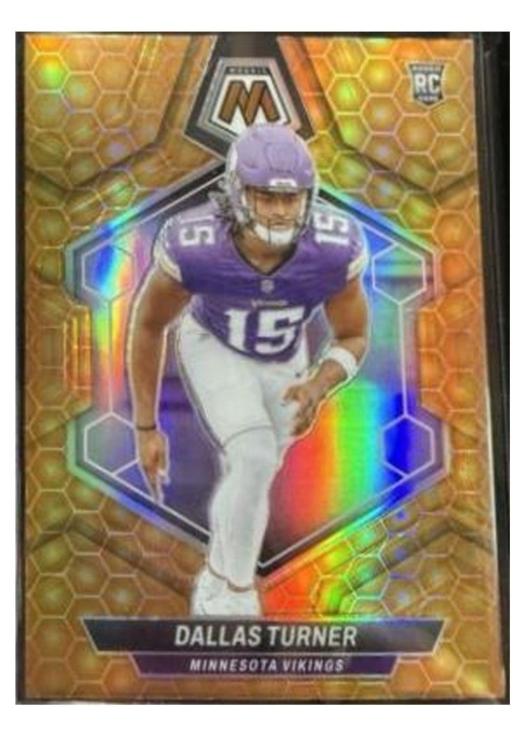 2024 Panini Mosaic Base Set Dallas Turner #317 card