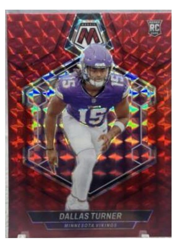 2024 Panini Mosaic Base Set Dallas Turner #317 card