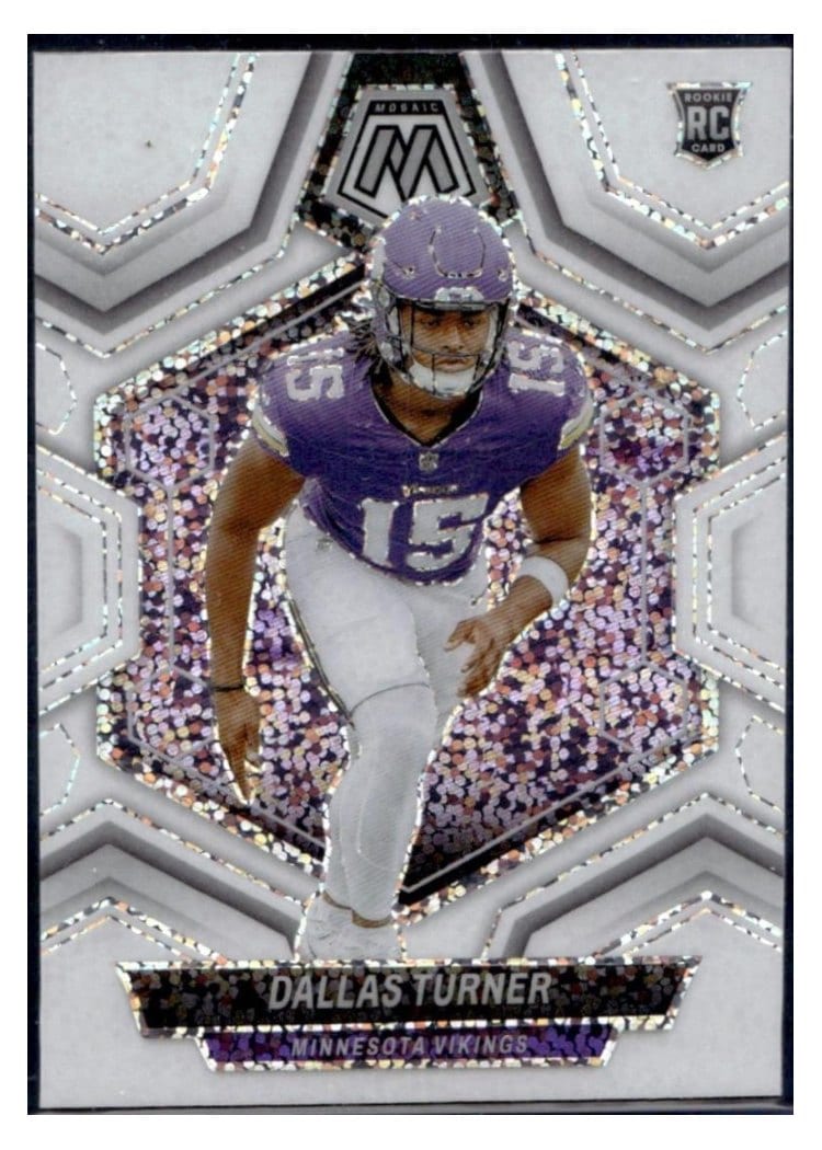2024 Panini Mosaic Base Set Dallas Turner #317 card