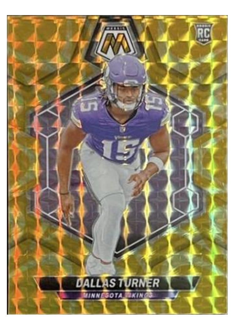 2024 Panini Mosaic Base Set Dallas Turner #317 card
