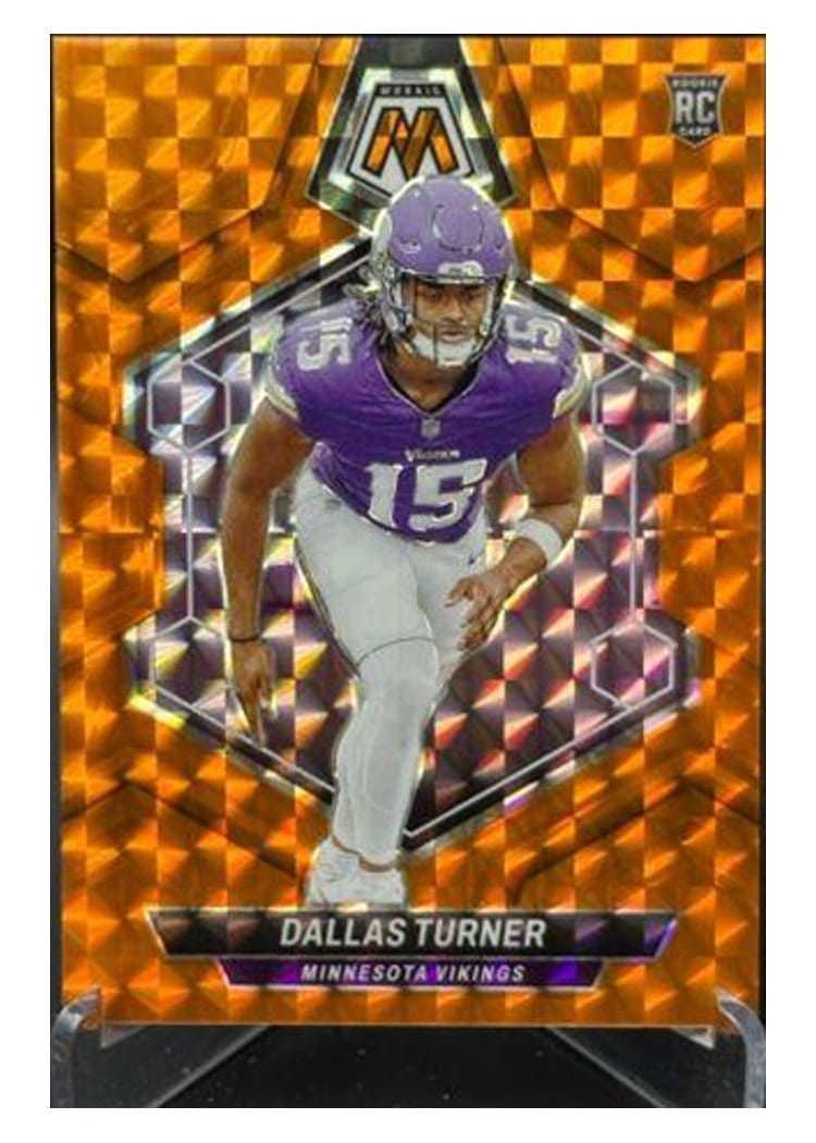 2024 Panini Mosaic Base Set Dallas Turner #317 card