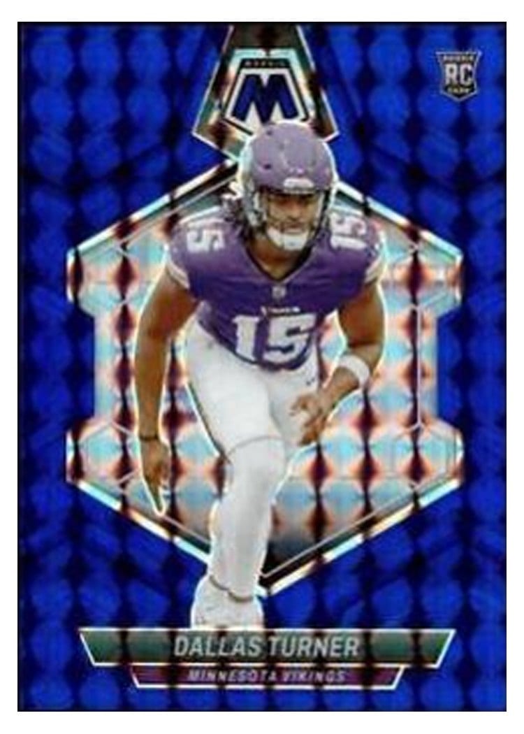 2024 Panini Mosaic Base Set Dallas Turner #317 card