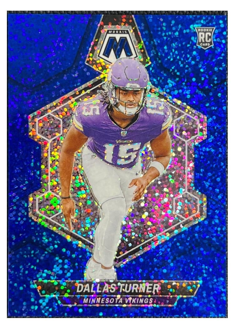 2024 Panini Mosaic Base Set Dallas Turner #317 card