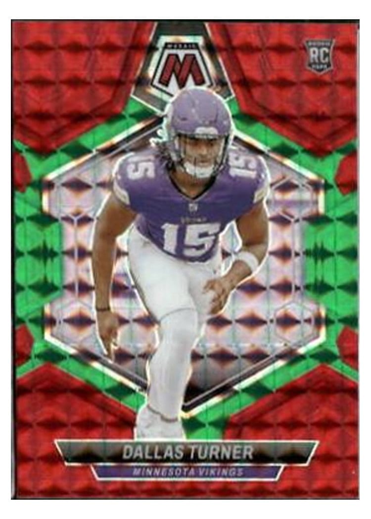 2024 Panini Mosaic Base Set Dallas Turner #317 card