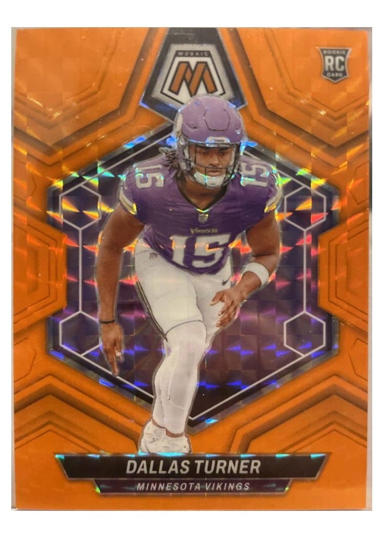 2024 Panini Mosaic Base Set Dallas Turner #317 card