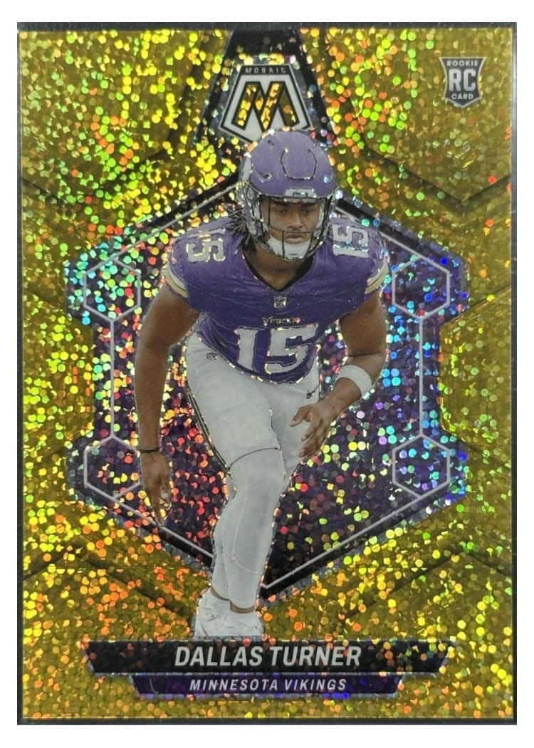 2024 Panini Mosaic Base Set Dallas Turner #317 card