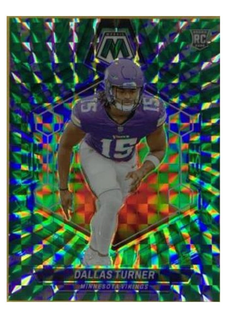2024 Panini Mosaic Base Set Dallas Turner #317 card