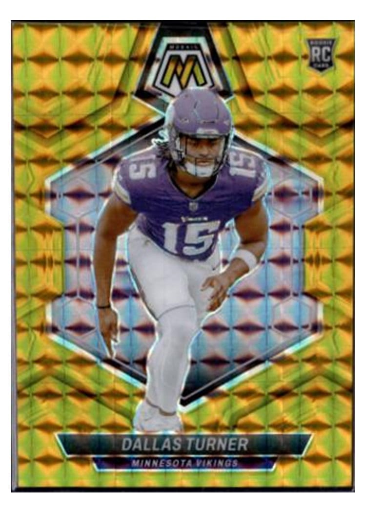 2024 Panini Mosaic Base Set Dallas Turner #317 card
