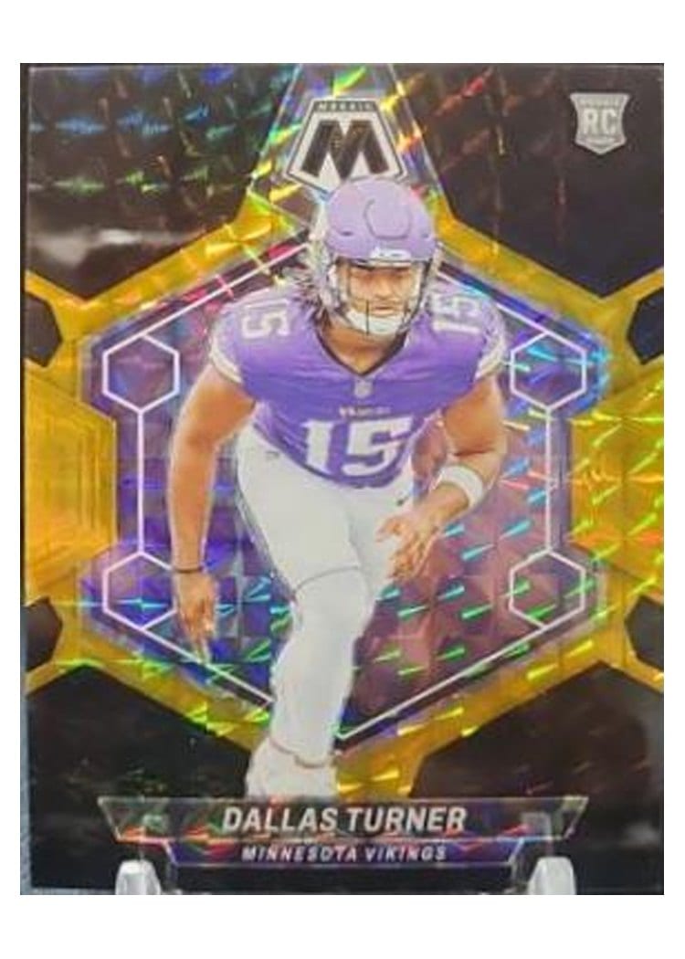 2024 Panini Mosaic Base Set Dallas Turner #317 card